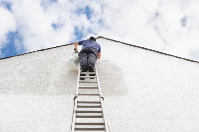 Peinture extérieure à Pernant — façades et ravalement